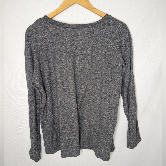 Zara Grey Long Sleeve Pullover Sweater Size Large - Picture 2 of 10
